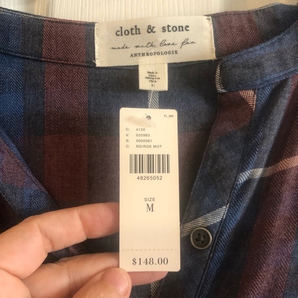 NWT Cloth and Stone Anthropology size medium - Picture 4 of 16